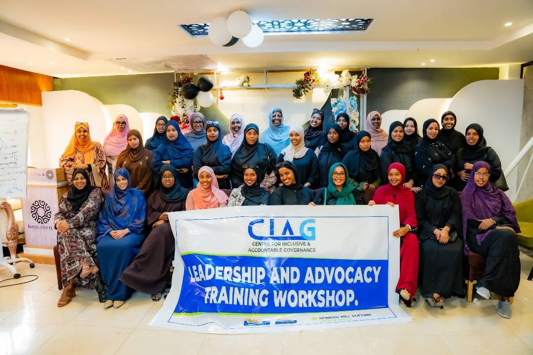 CIAG women leaders at a leadership and advocacy training workshop