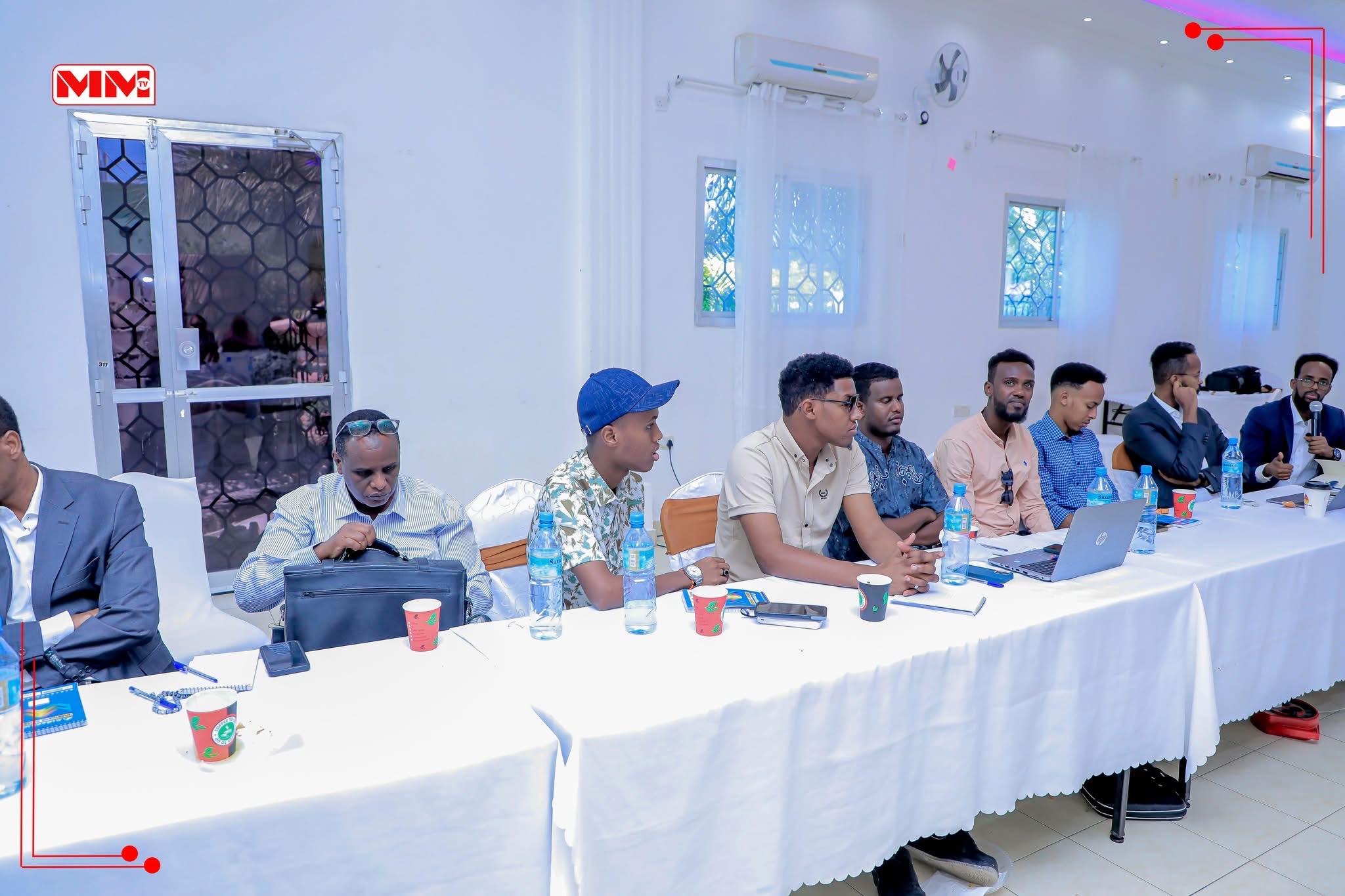 Stakeholders discussing women’s political inclusion at a CIAG policy dialogue